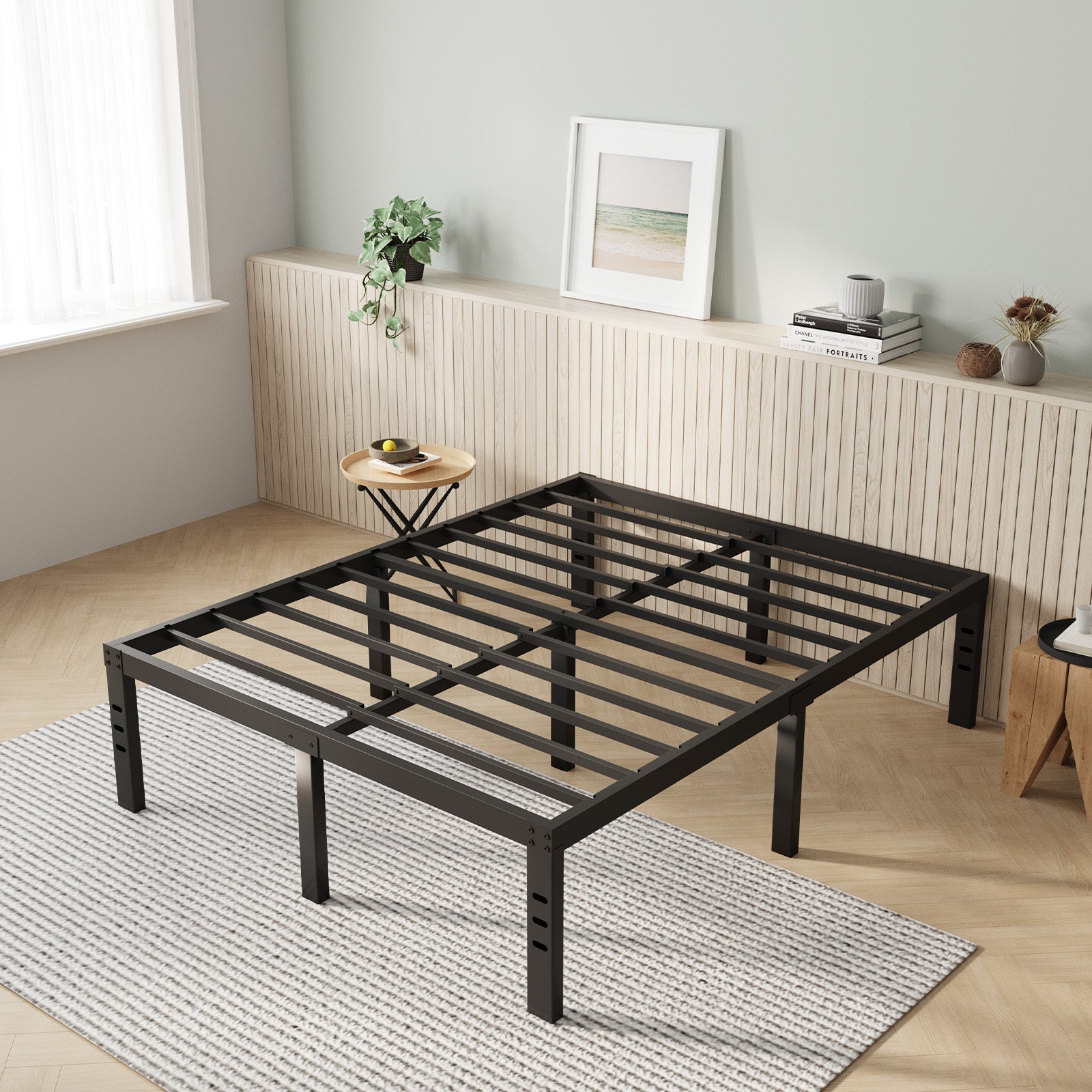 Vantor Metal Bed Frame 12-14-16-18-inch