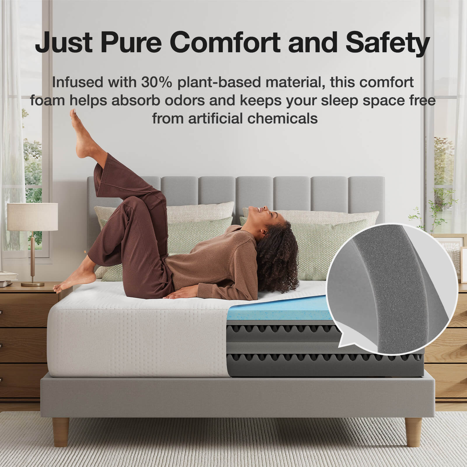 CloudCool Memory Foam Mattress