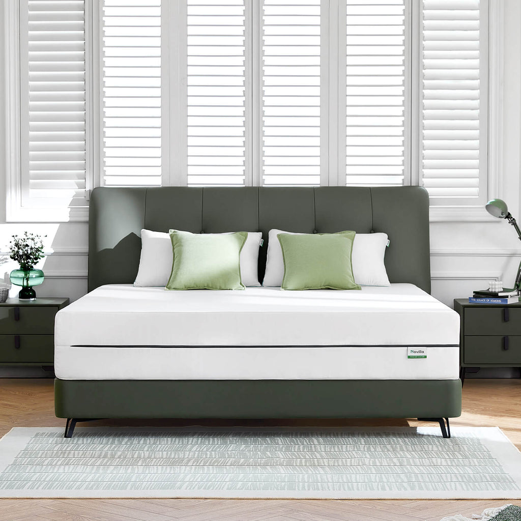 Novilla Memory Foam Mattress with Flippable Design