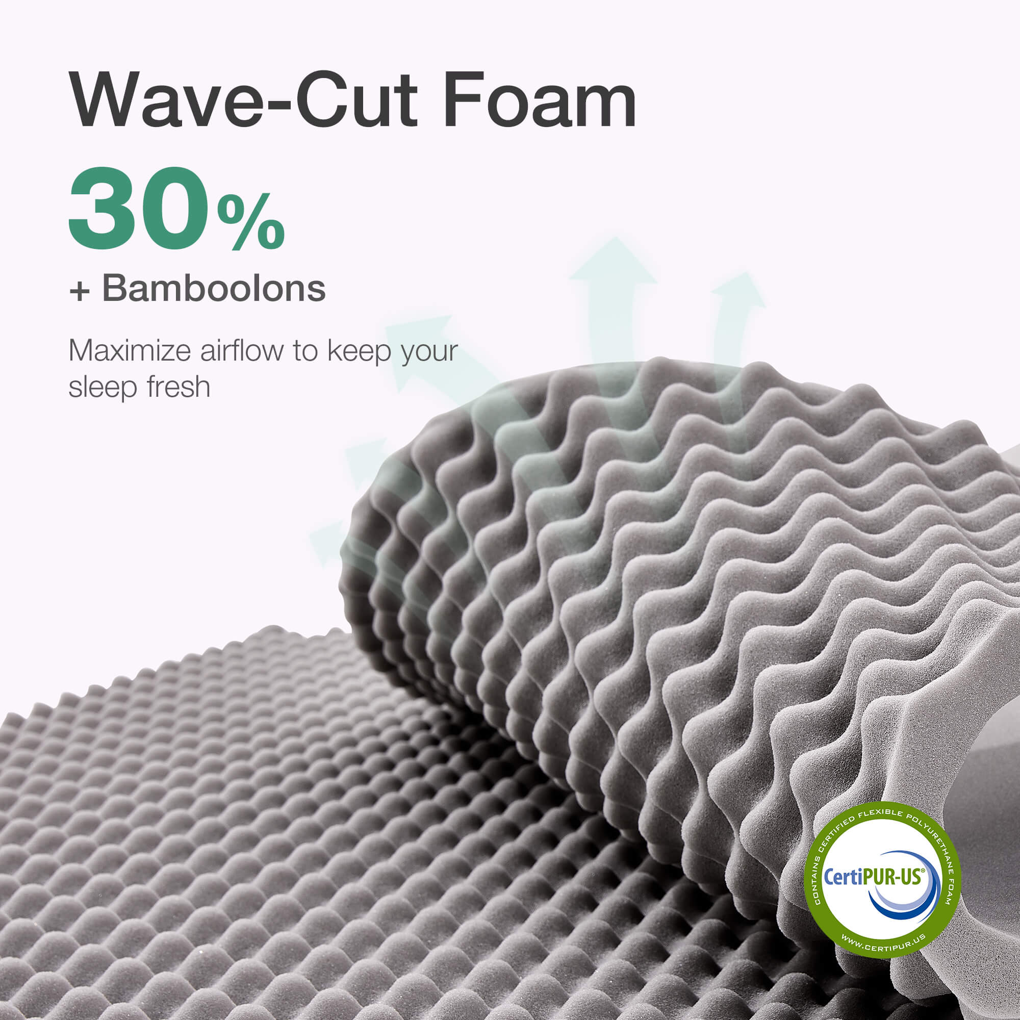 BreezeWave Memory Foam Mattress