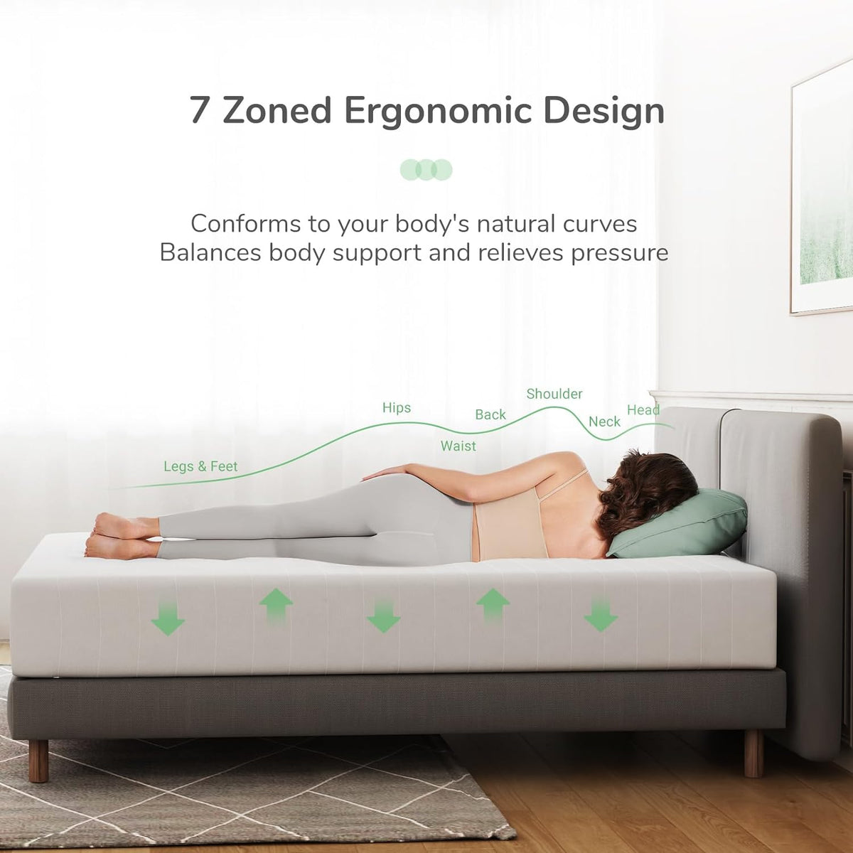 Buy Placidity Bamboo Foam Mattress | Eco-Friendly Sleep